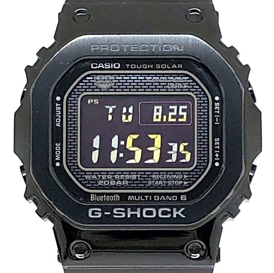 Casio G-SHOCK GMW-B5000GD-1 Full Metal Black IP Radio Watch