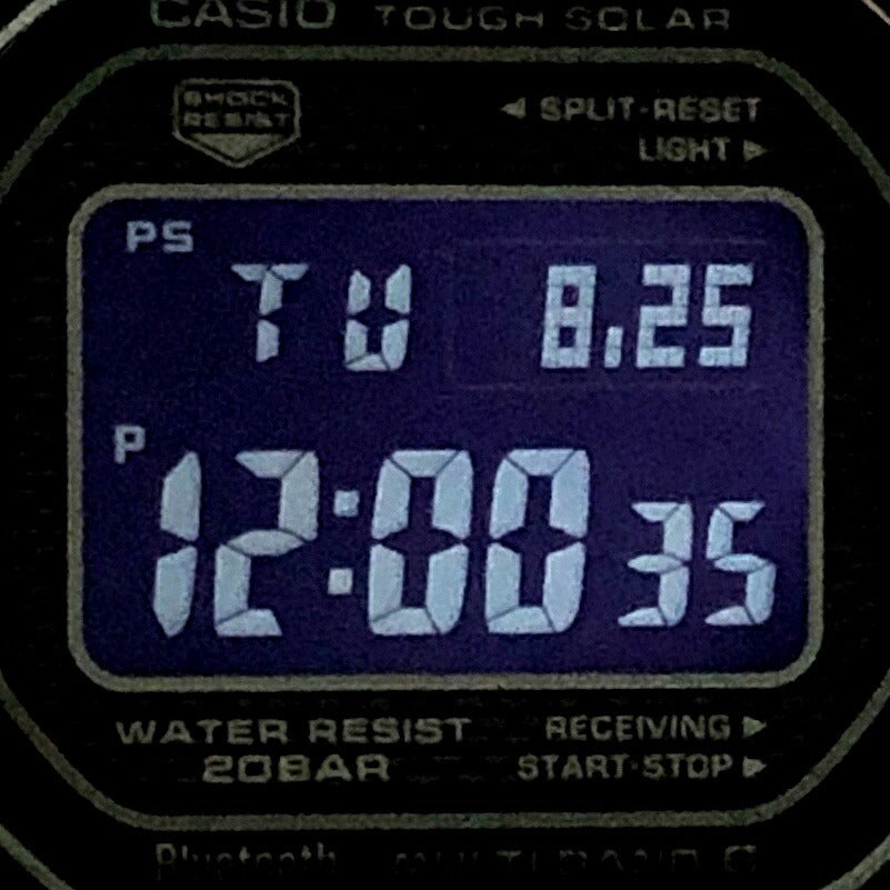 Casio G-SHOCK GMW-B5000GD-1 Full Metal Black IP Radio Watch