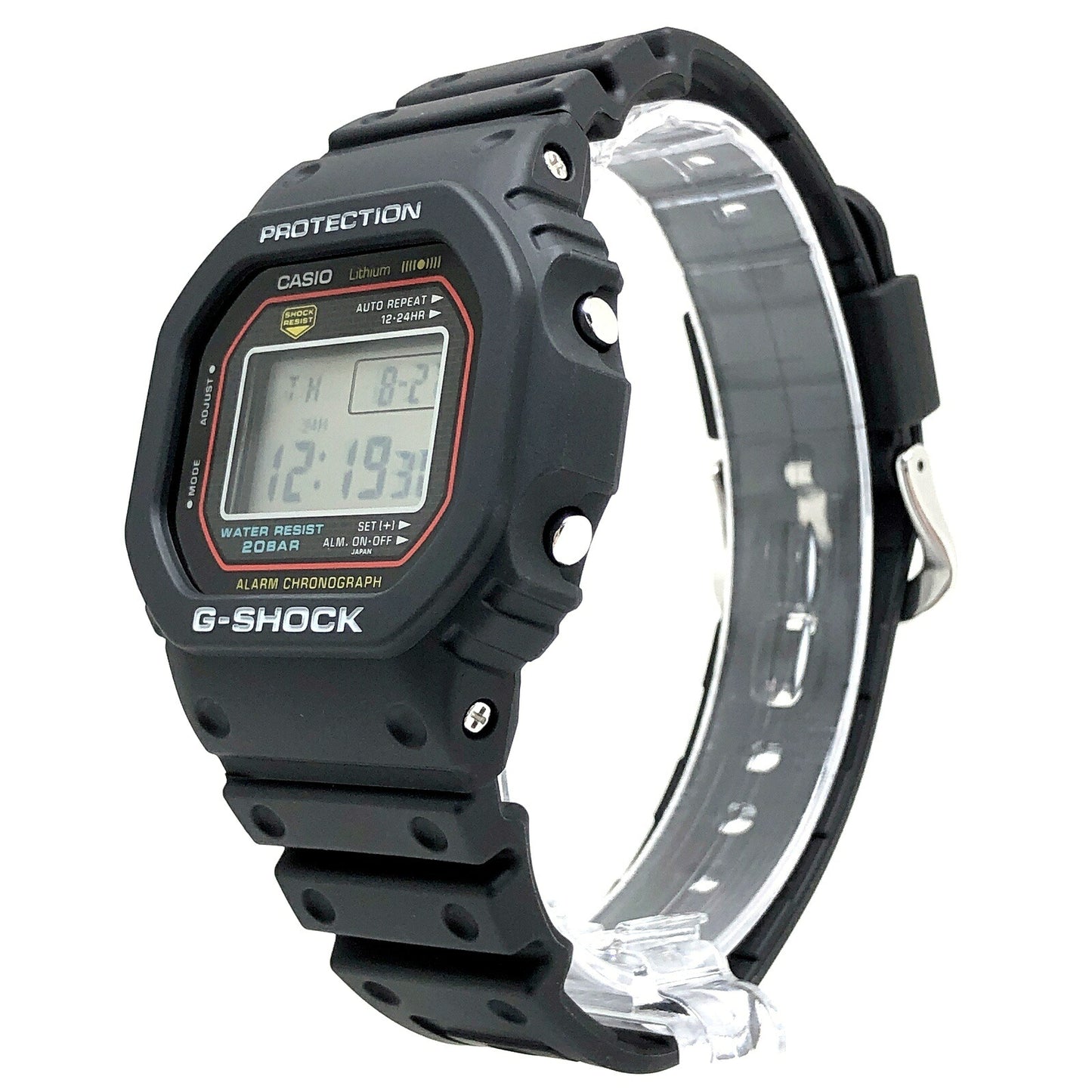 Casio G-SHOCK DW-5000R-1A OG Reissue Screw Back Watch