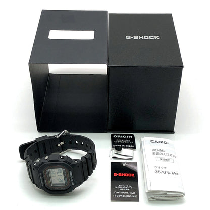 Casio G-SHOCK DW-5000R-1A OG Reissue Screw Back Watch
