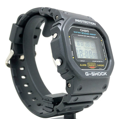 Casio G-SHOCK DW-5600C-1V Speed Model Screw Back Watch