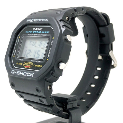 Casio G-SHOCK DW-5600C-1V Speed Model Screw Back Watch