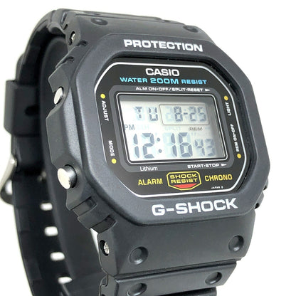 Casio G-SHOCK DW-5600C-1V Speed Model Screw Back Watch
