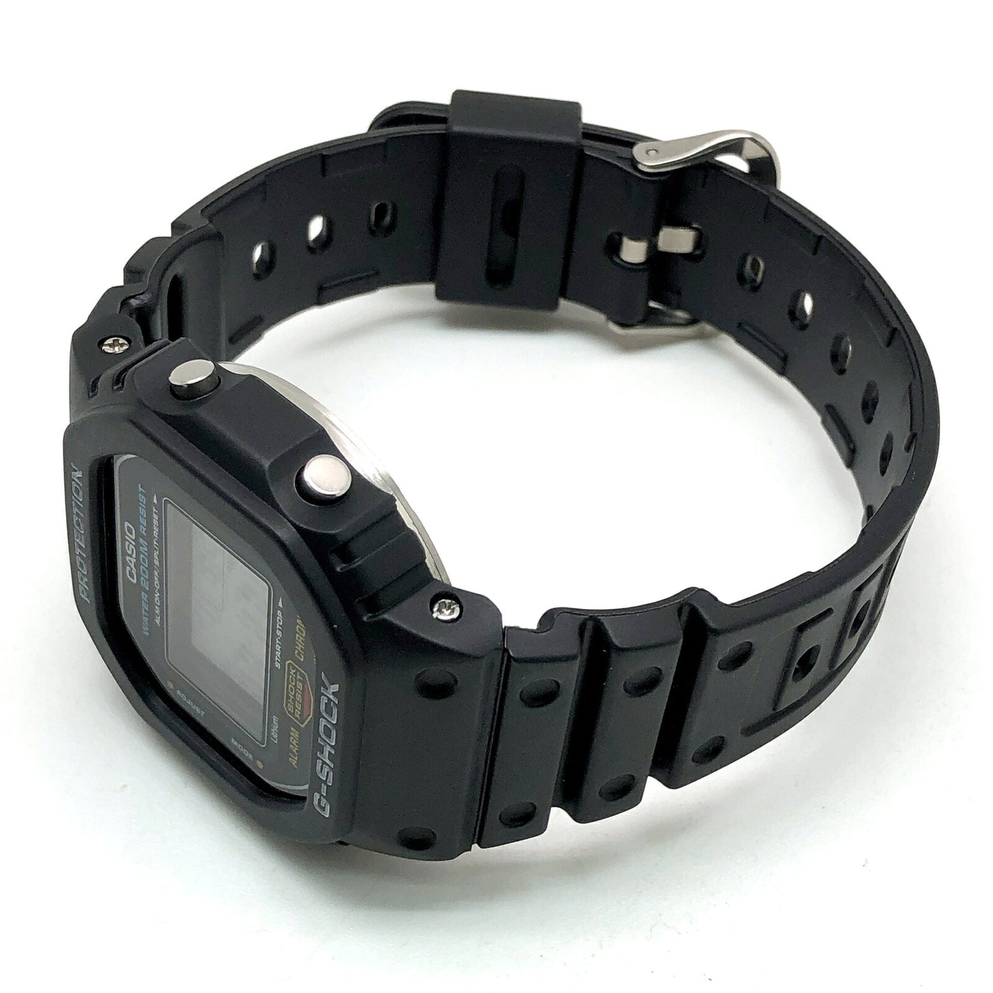 Casio G-SHOCK DW-5600C-1V Speed Model Screw Back Watch