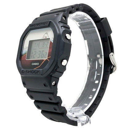 Casio G-SHOCK DW-5600KHSH25-1 Hokusai Fuji LED Watch Black