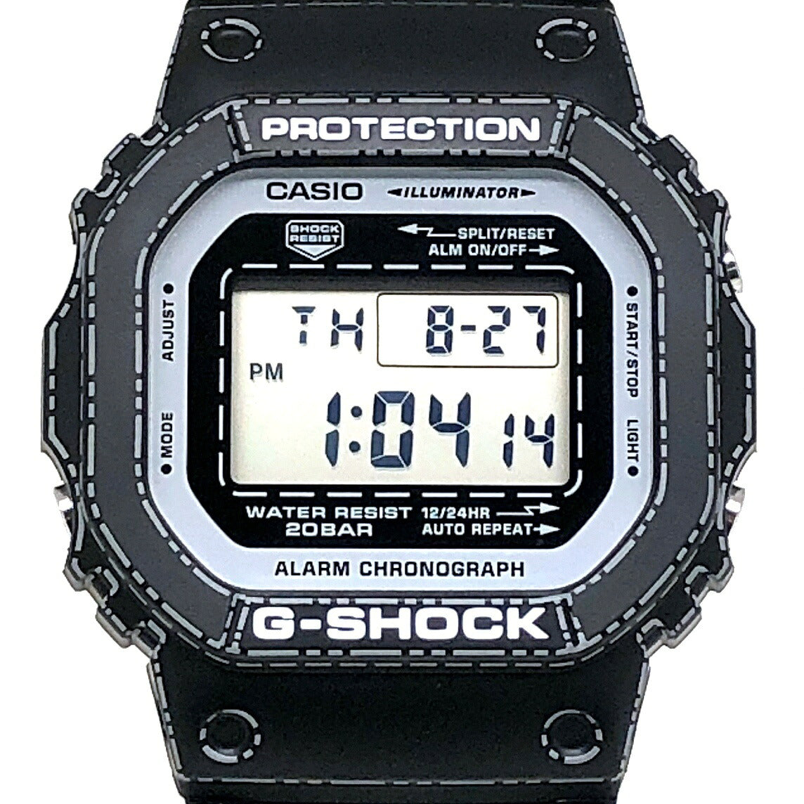 Casio G-SHOCK DW-5600RGM-1 Origami Black Square Watch