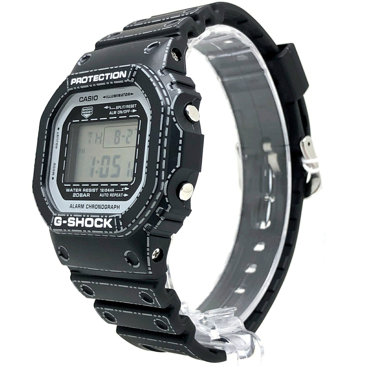 Casio G-SHOCK DW-5600RGM-1 Origami Black Square Watch