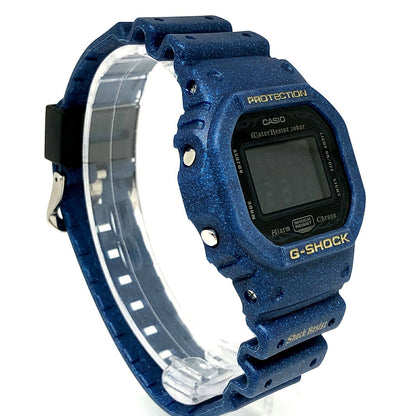 Casio G-SHOCK DW-5600GM-2 Metallix-G Watch Blue Metallic