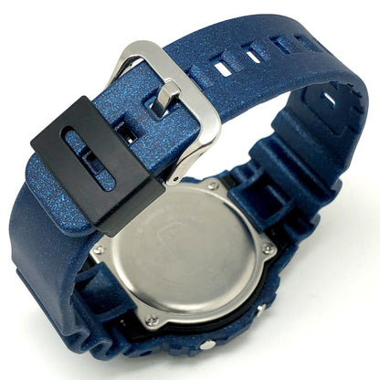 Casio G-SHOCK DW-5600GM-2 Metallix-G Watch Blue Metallic