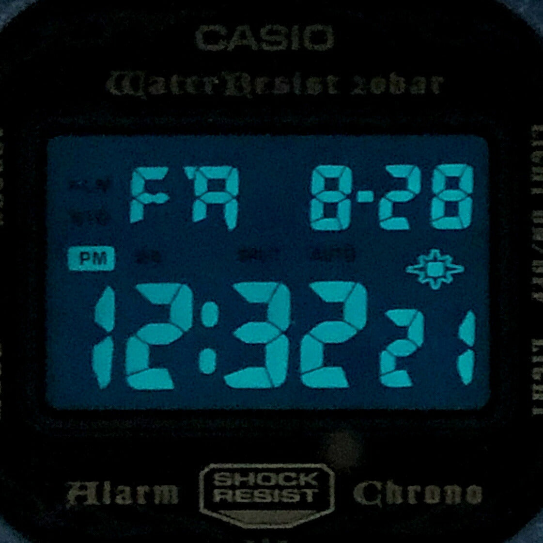 Casio G-SHOCK DW-5600GM-2 Metallix-G Watch Blue Metallic