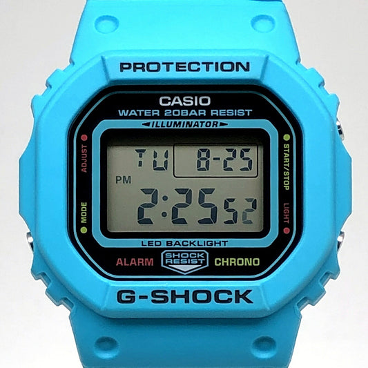 Casio G-SHOCK DW-5600EP-2 ENERGY PACK Vivid Blue Watch