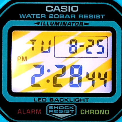 Casio G-SHOCK DW-5600EP-2 ENERGY PACK Vivid Blue Watch
