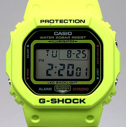 Casio G-SHOCK DW-5600EP-9 Energy Pack Fluorescent Watch