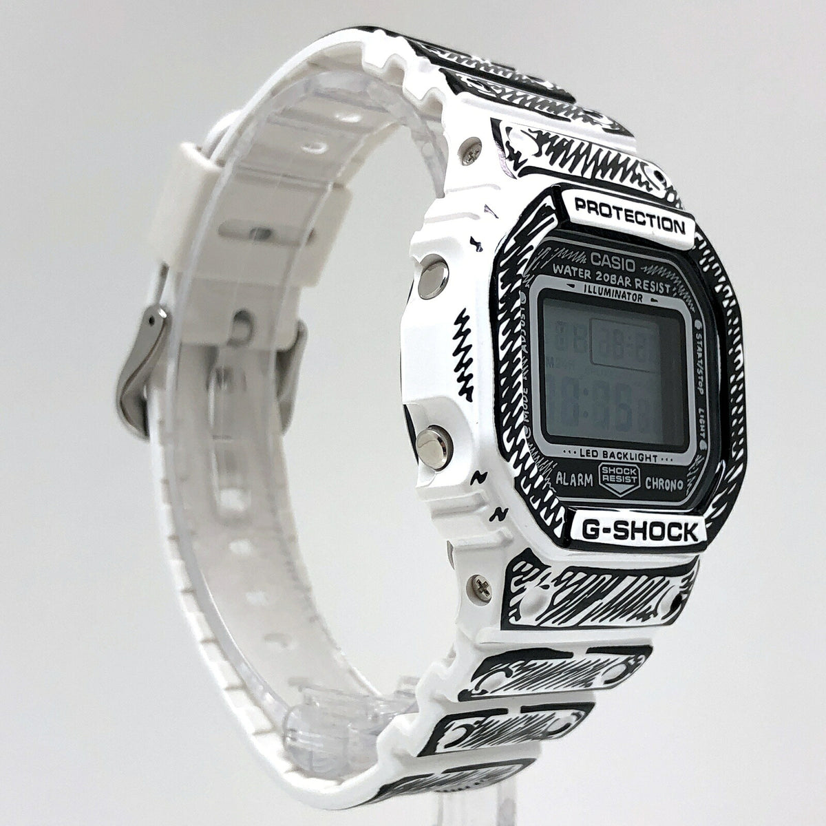 Casio G-SHOCK Joshua Vides Comic Graphic Square DW-5600JV-7