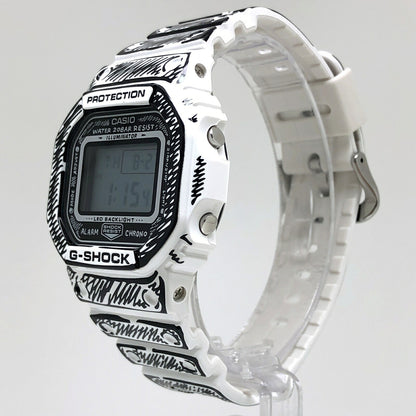 Casio G-SHOCK Joshua Vides Comic Graphic Square DW-5600JV-7