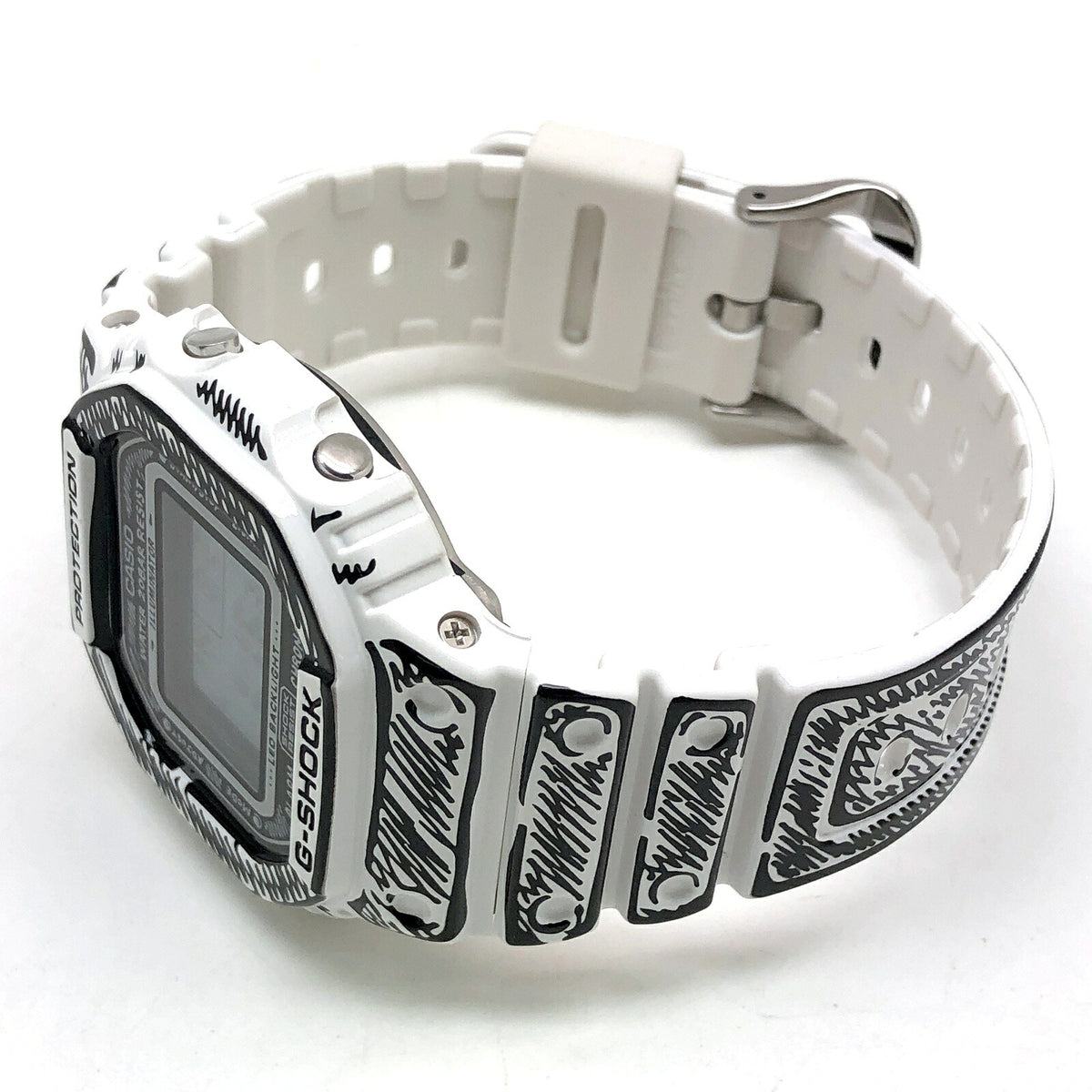 Casio G-SHOCK Joshua Vides Comic Graphic Square DW-5600JV-7