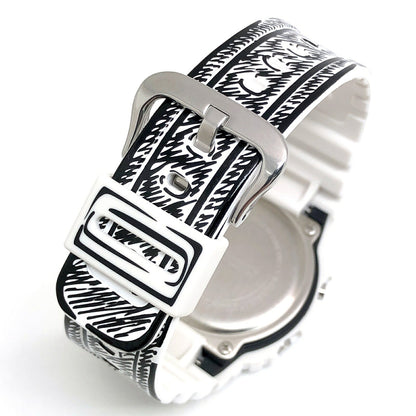 Casio G-SHOCK Joshua Vides Comic Graphic Square DW-5600JV-7