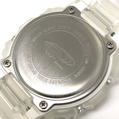 Casio G-SHOCK DW-5600X Google Play x BEAMS Watch Clear/White