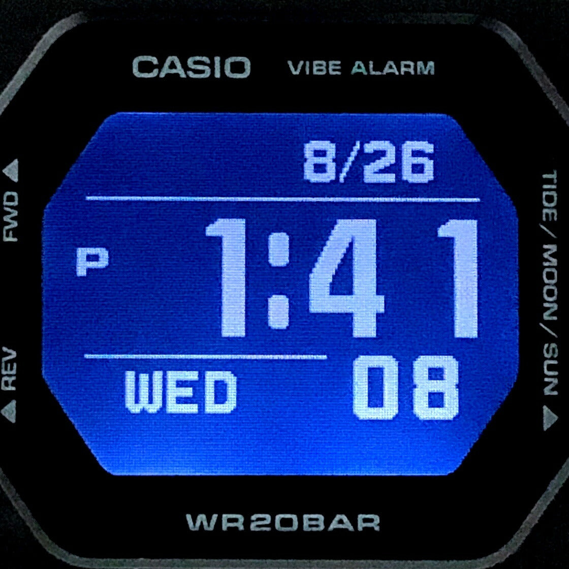 Casio G-SHOCK GBX-100NS-1 G-LIDE Night Surfing Watch