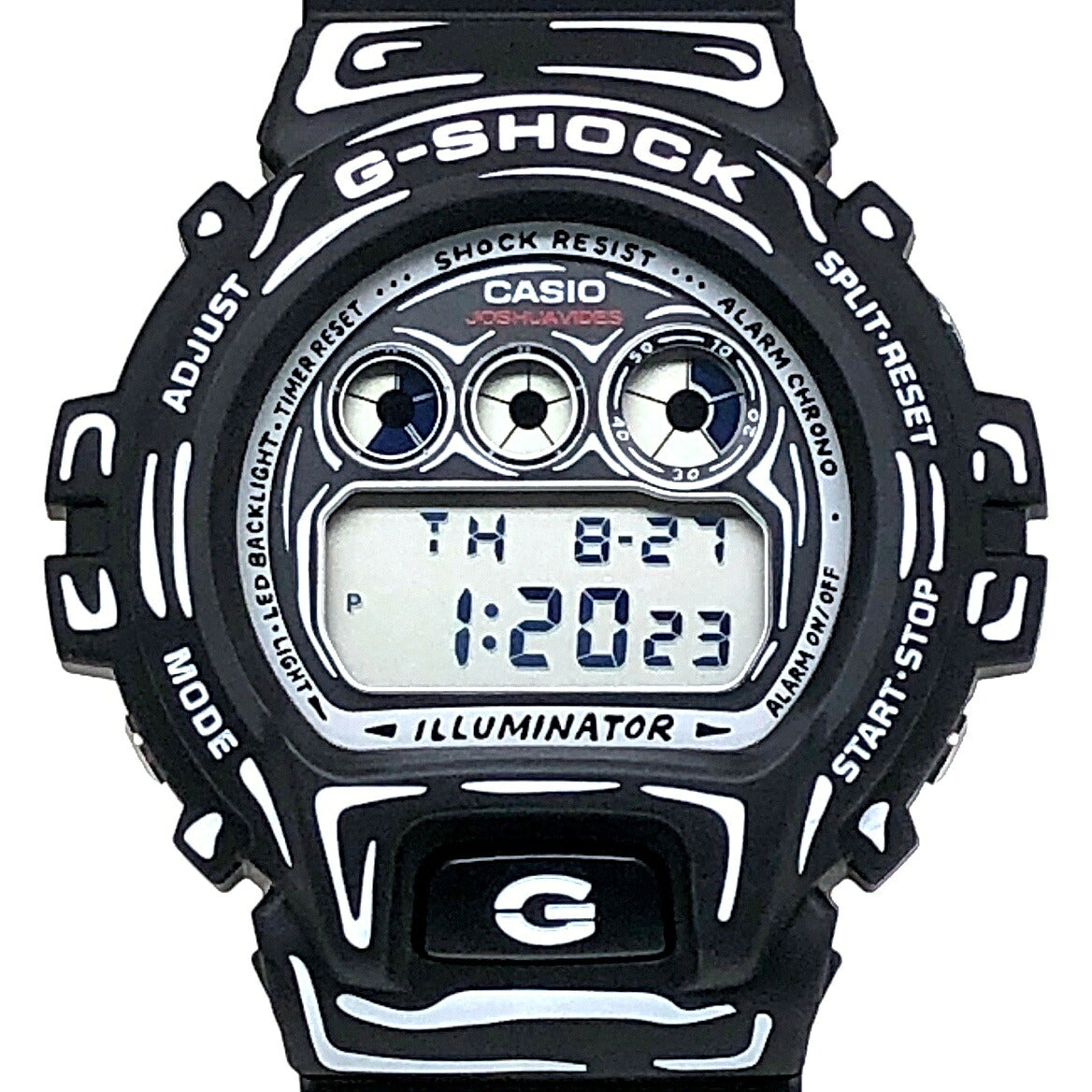Casio G-SHOCK DW-6900JV-1 Joshua Vides Collab Watch Black