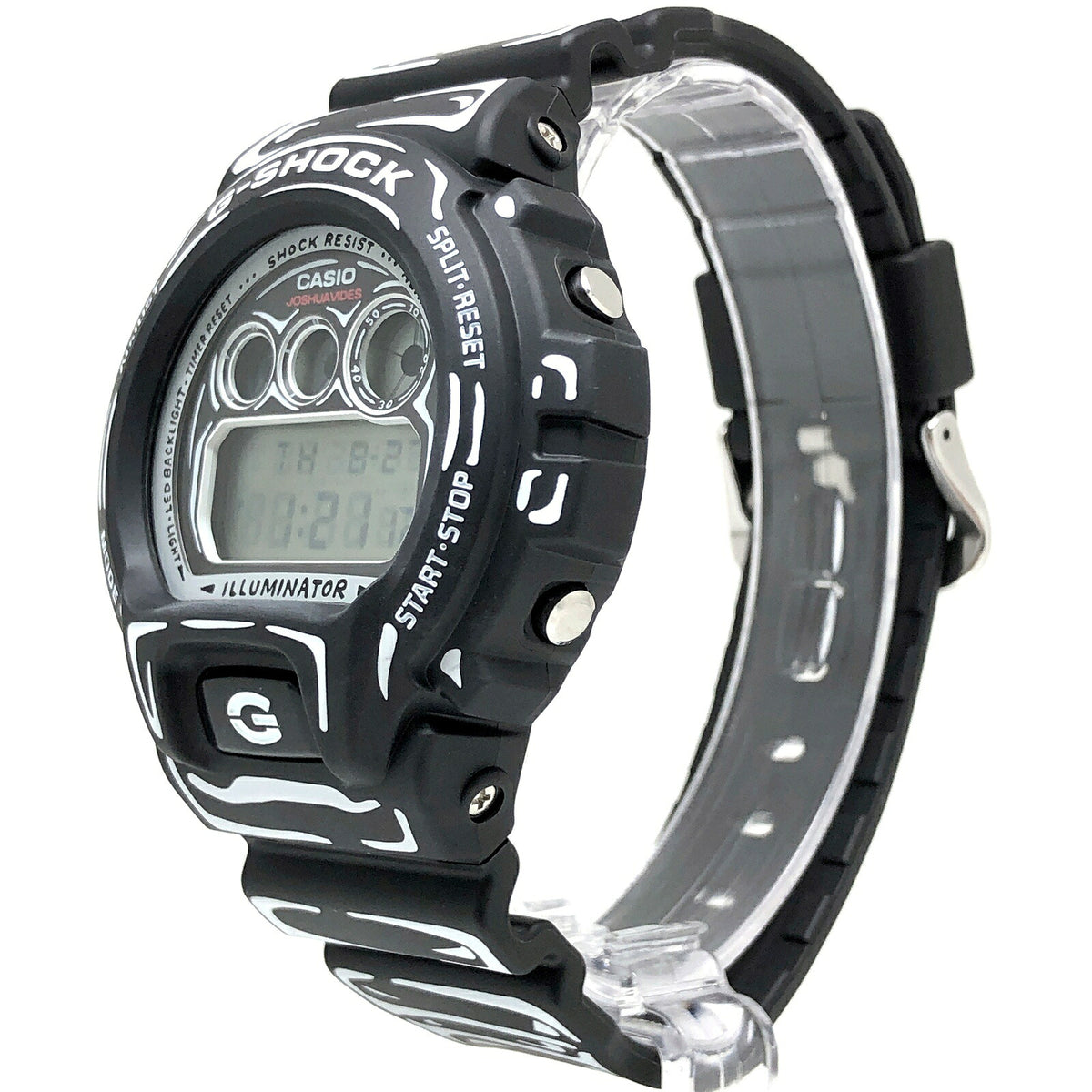 Casio G-SHOCK DW-6900JV-1 Joshua Vides Collab Watch Black