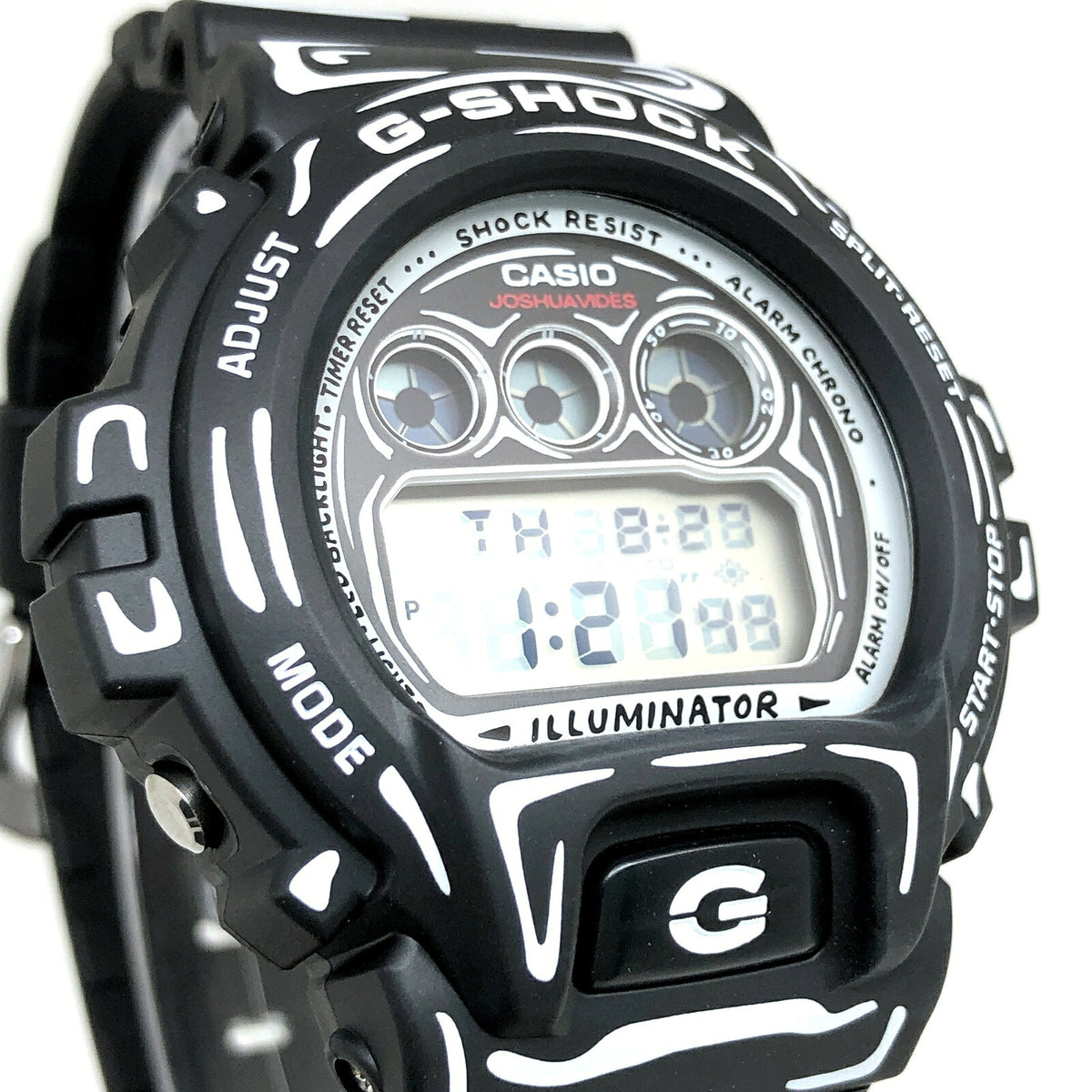 Casio G-SHOCK DW-6900JV-1 Joshua Vides Collab Watch Black