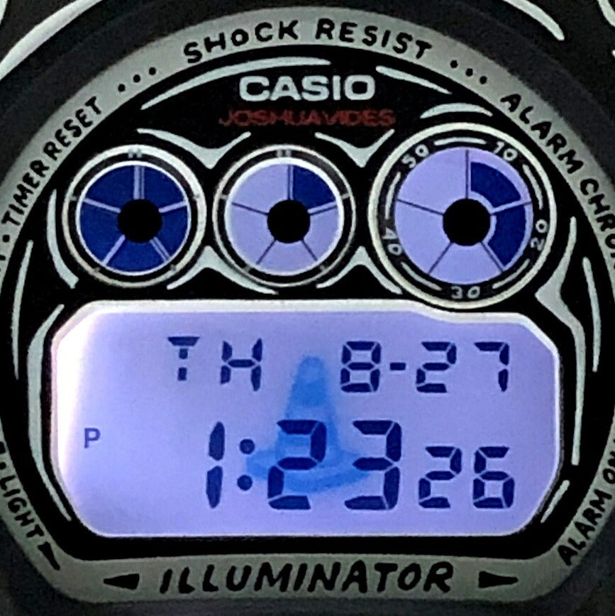 Casio G-SHOCK DW-6900JV-1 Joshua Vides Collab Watch Black