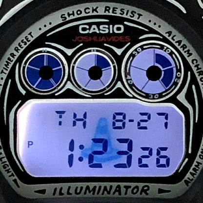 Casio G-SHOCK DW-6900JV-1 Joshua Vides Collab Watch Black