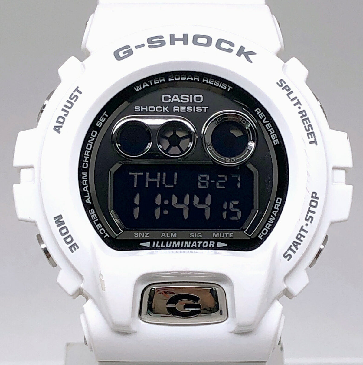 Casio G-SHOCK GD-X6900FB-7 Big Case Gloss White 3-Eye Watch