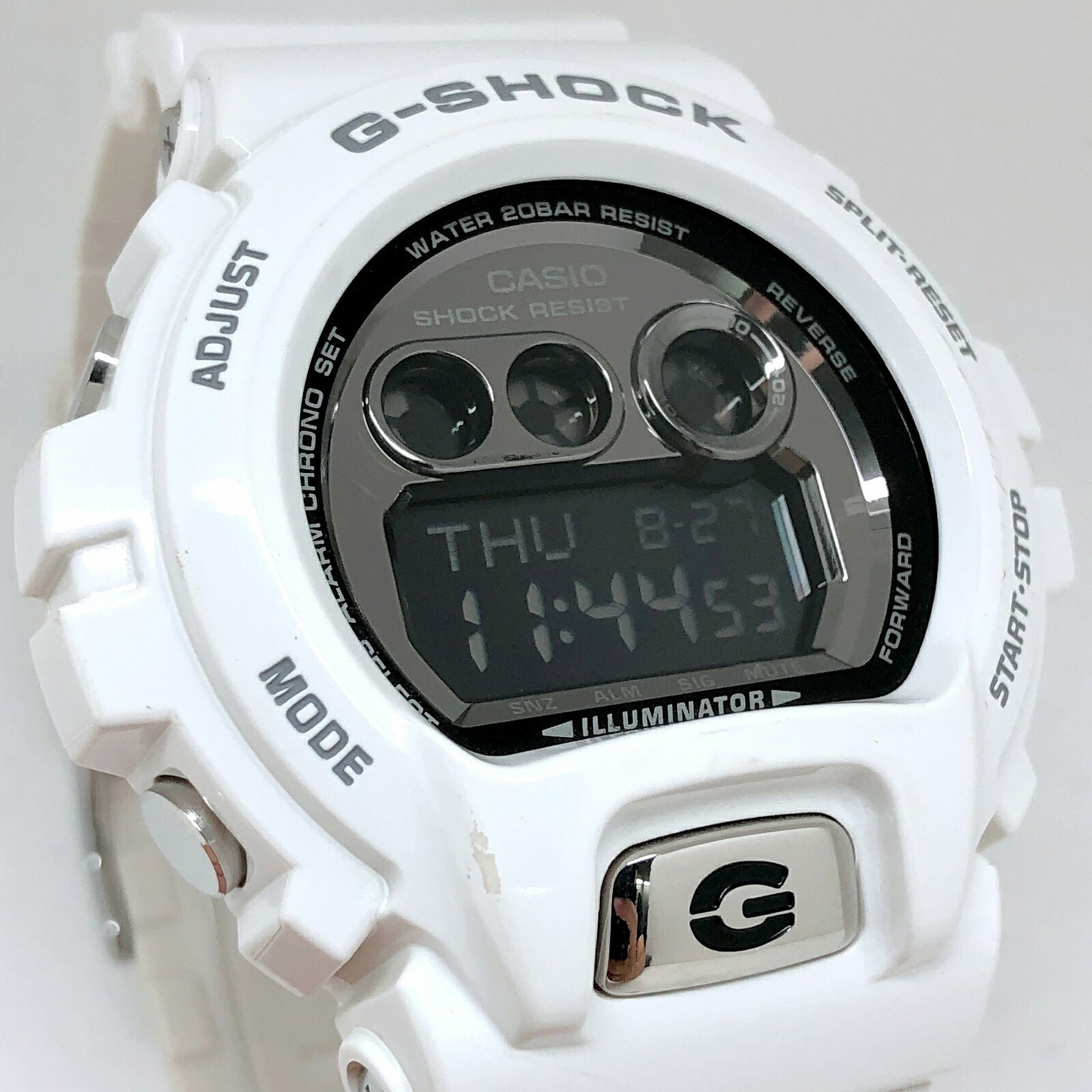 Casio G-SHOCK GD-X6900FB-7 Big Case Gloss White 3-Eye Watch