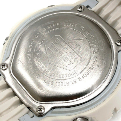 Casio G-SHOCK GD-X6900FB-7 Big Case Gloss White 3-Eye Watch