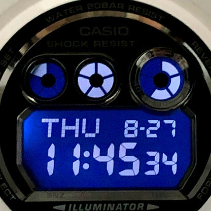 Casio G-SHOCK GD-X6900FB-7 Big Case Gloss White 3-Eye Watch