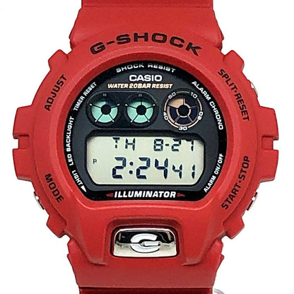 Casio G-SHOCK 6900TR-4 30th Anniv Red 3-Eye Watch