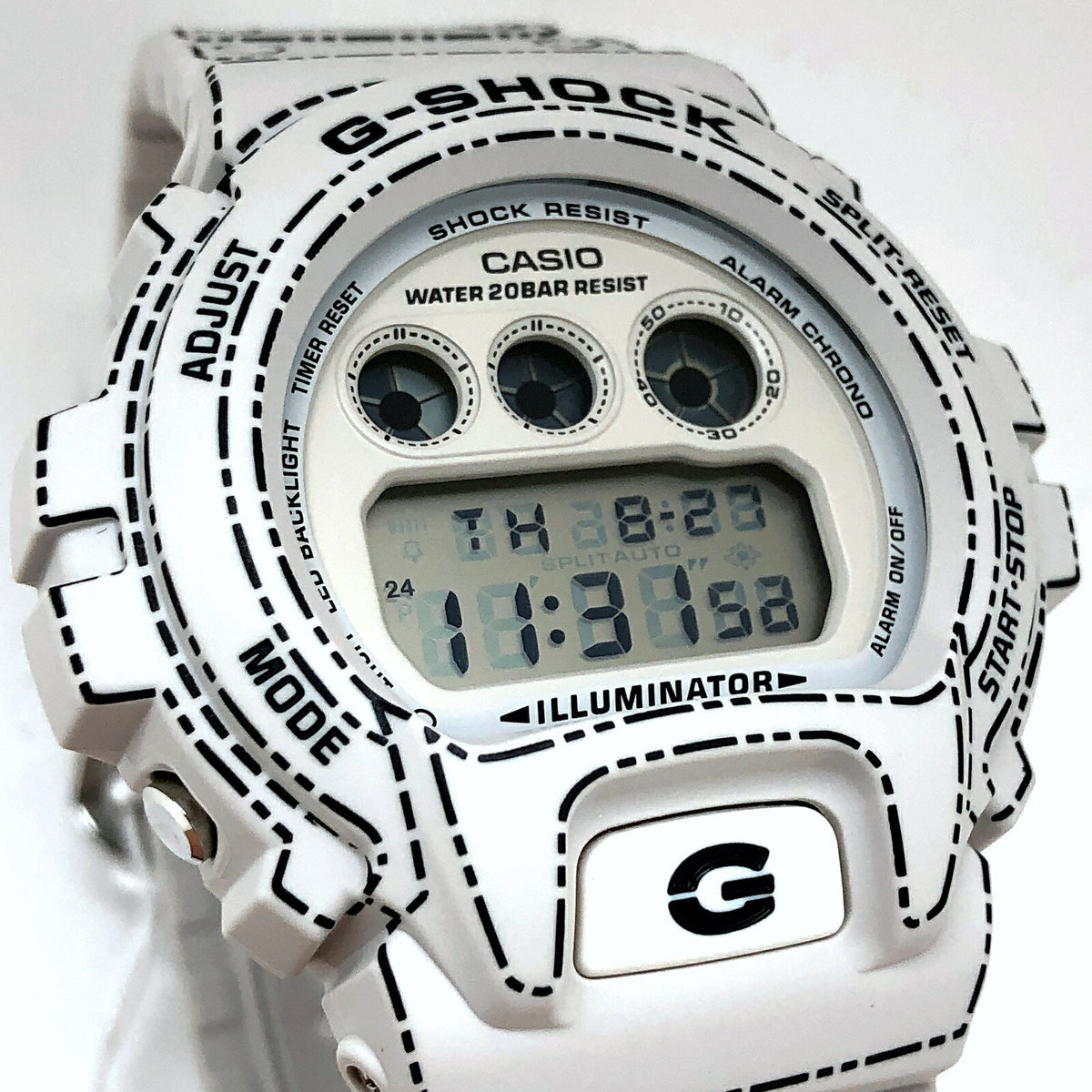 Casio G-SHOCK DW-6900RGM-5 Origami Crane Watch Beige Ivory