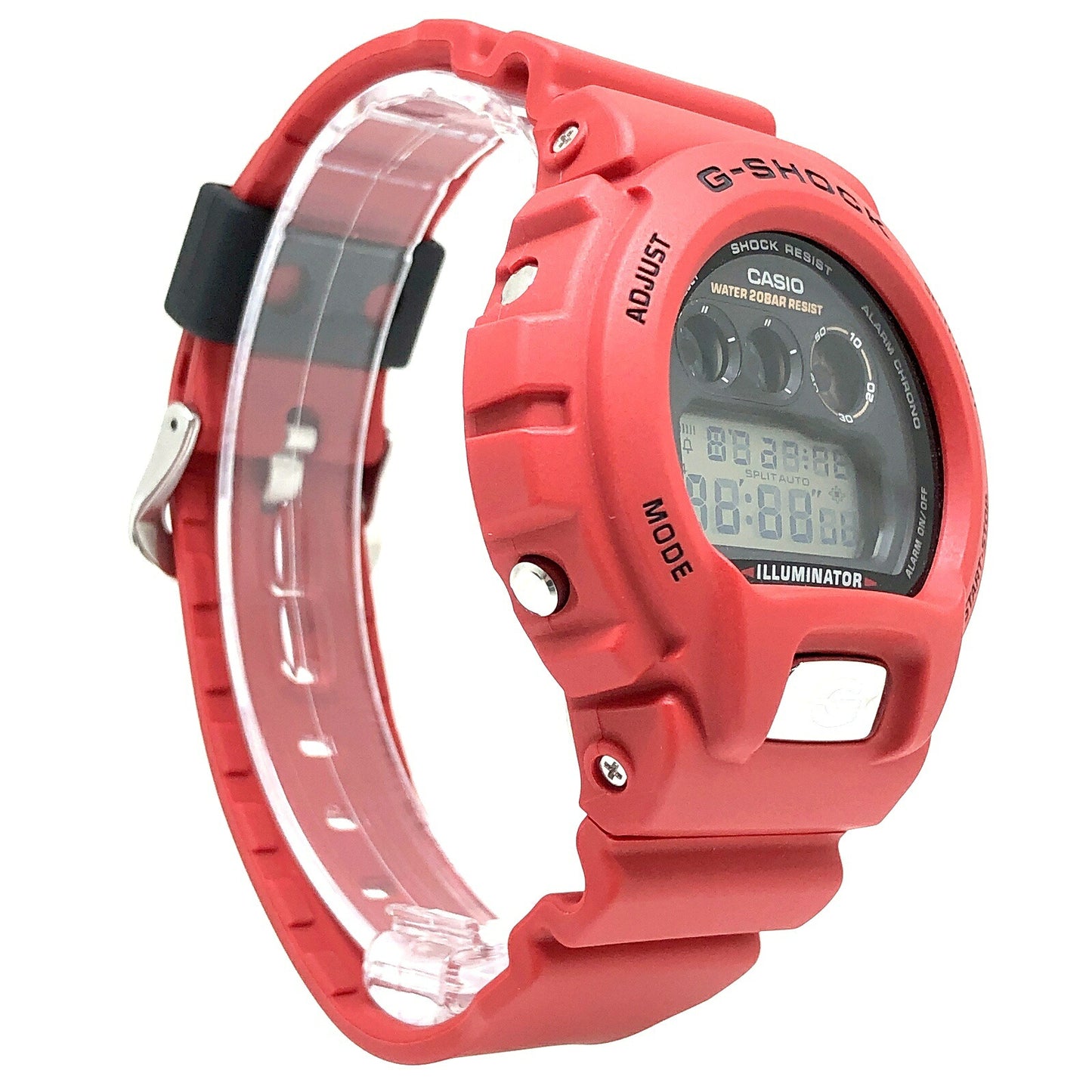 Casio G-SHOCK 6900TR-4 30th Anniv Red 3-Eye Watch