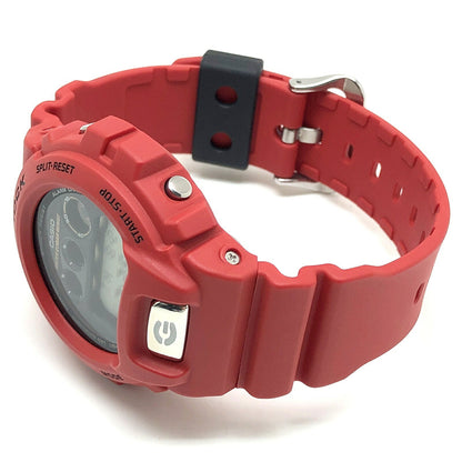 Casio G-SHOCK 6900TR-4 30th Anniv Red 3-Eye Watch