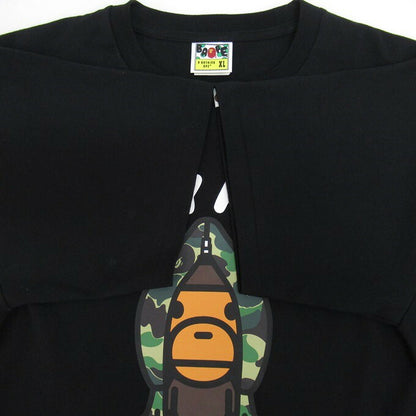 A BATHING APE ABC Camo Milo Hoodie Black Size XL