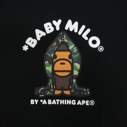 A BATHING APE ABC Camo Milo Hoodie Black Size XL