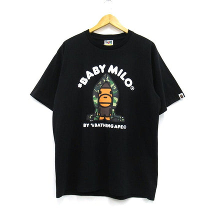 A BATHING APE ABC Camo Milo Hoodie Black Size XL