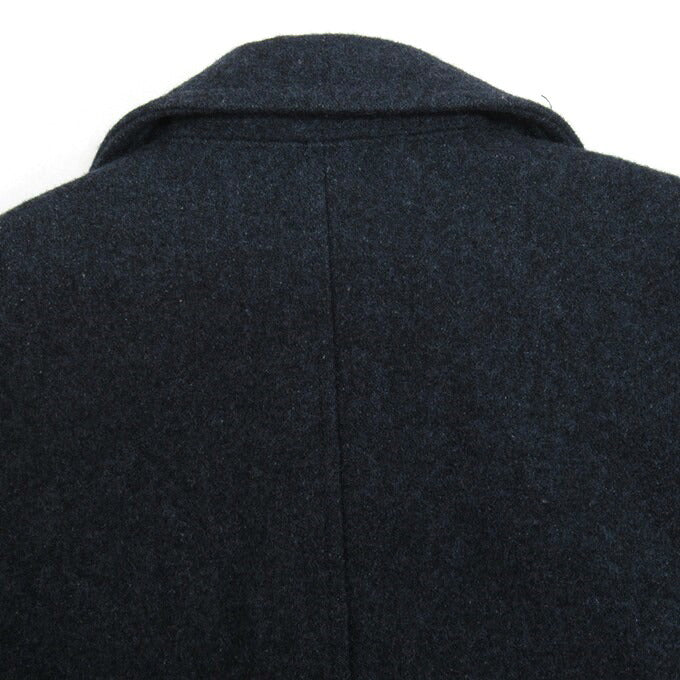 WCM-G Nep Tweed Melton Riders Jacket Navy Size 1