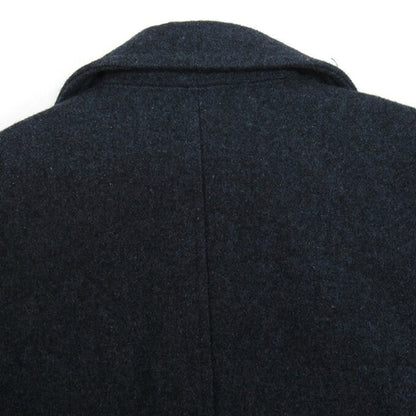 WCM-G Nep Tweed Melton Riders Jacket Navy Size 1