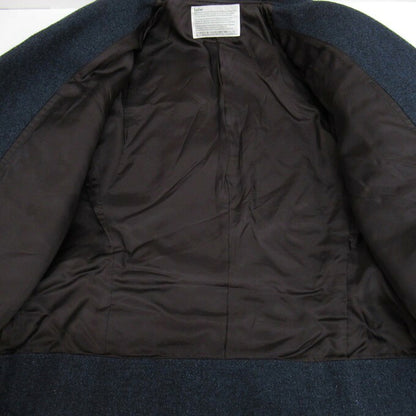 WCM-G Nep Tweed Melton Riders Jacket Navy Size 1