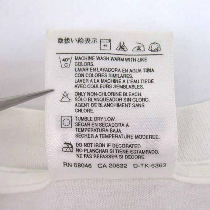 Tultex 90s Apple Mac OS 8 Graphic T-Shirt White Size L