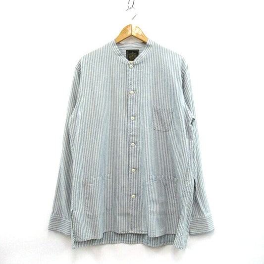 GYPSY&SONS Stripe Band Collar Shirt Multi Size L