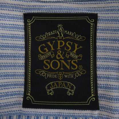 GYPSY&SONS Stripe Band Collar Shirt Multi Size L