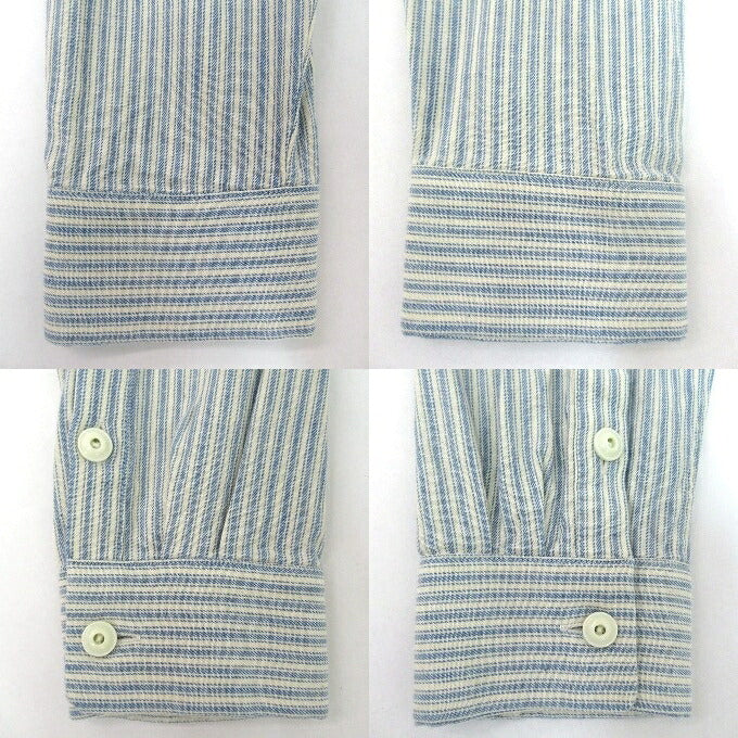 GYPSY&SONS Stripe Band Collar Shirt Multi Size L