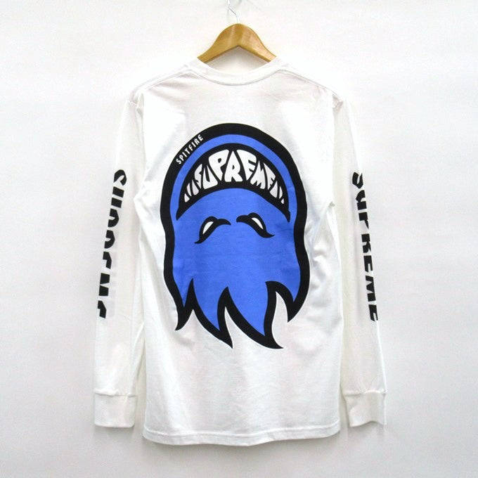 Supreme 26SS Spitfire Bighead Long T-Shirt White Size S