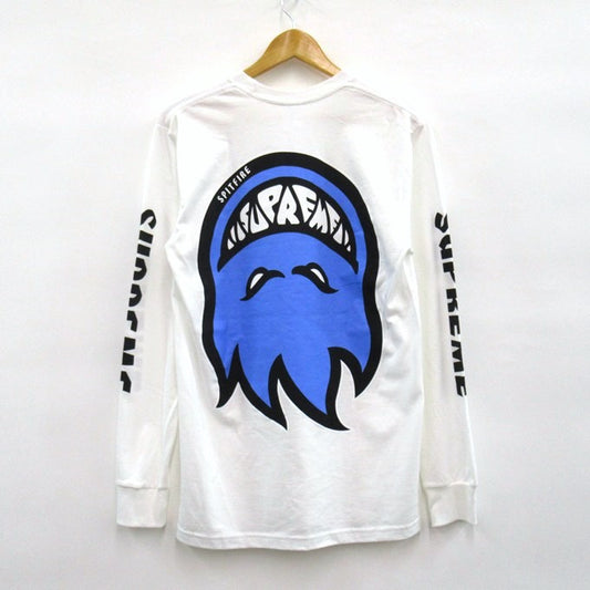 Supreme 26SS Spitfire Bighead Long T-Shirt White Size S