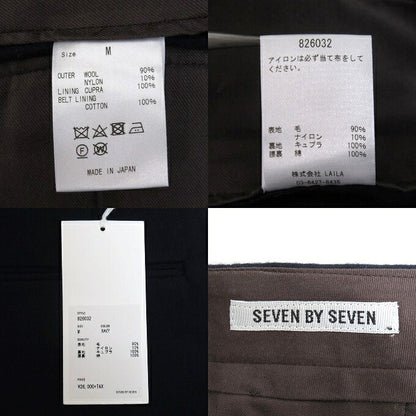 SEVEN BY SEVEN Wool Slacks Navy Size M