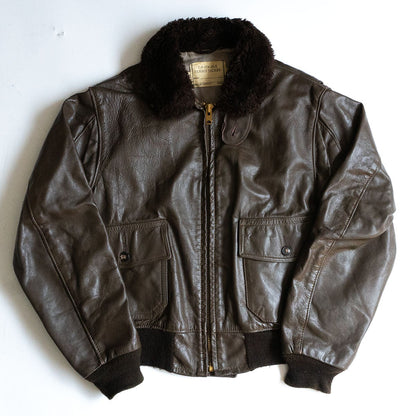Schott 80s Leather G-1 Jacket Size 46